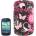 Samsung Galaxy Fame S6810 Black Butterfly Твърд Капак + Протекто