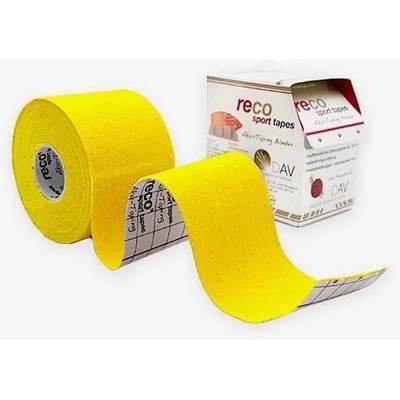 Reco Tape tejpovací páska žlutá 5 cm × 5 m