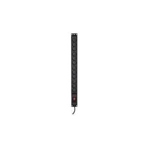 Activejet Power strip Activejet Combo anti-surge 12 sockets 5 m black