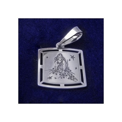 Klenotyn Stříbrný přívěsek znamení panna KZ8