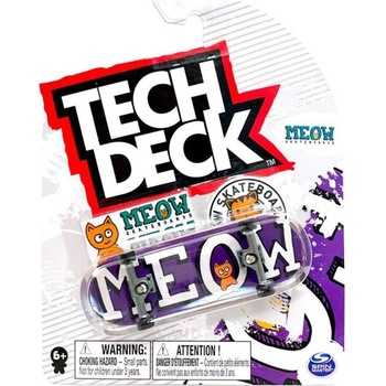 Techdeck Fingerboard MEOW PURPLE fialová