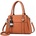 CHARON Дамска Чанта Charon Queen II, Кафява, Различни цветове (KZ210155-BROWN)