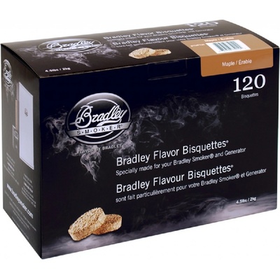 BRADLEY SMOKER Udící briketky 120ks javor