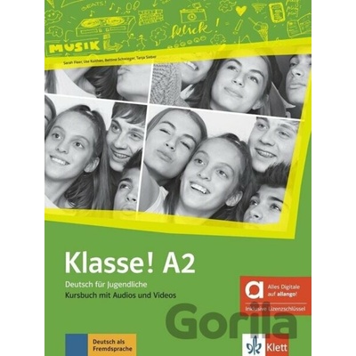 Klasse! 2 (A2) – Hybride Ausgabe – Kursbuch + MP3/Video allango.net + Lizenz (24 Monate) - Sarah Fleer