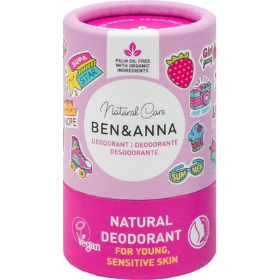 Ben & Anna Deodorant KIDS holka 25 g – Zbozi.Blesk.cz