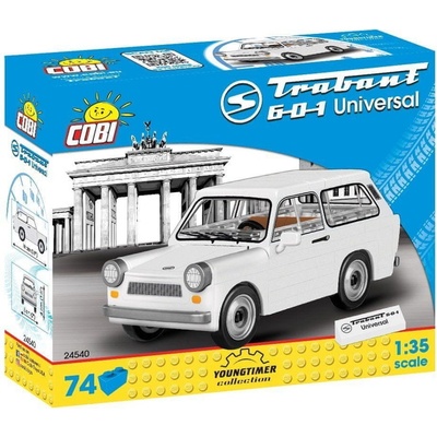 Cobi 24540 Youngtimer Trabant 601 Universal 1:35 74 ks