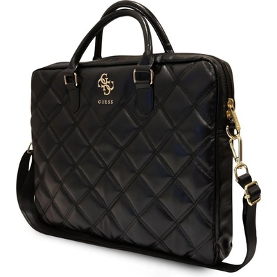 Guess Quilted 4G Metal Logo Taška na notebook 15-16 – Zboží Živě