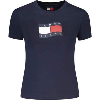 Tommy Hilfiger Дамска тениска с къс ръкав tommy hilfiger, Размер xl, Цвят Синьо (dw0dw22781_blc1g)