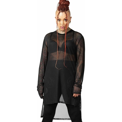 KILLSTAR тениска унисекс дълъг ръкав KILLSTAR - Malik's Malice - Черен - KSRA008876