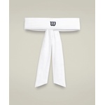 Wilson U tie headband бяло, Тъмносин uni (wu00067411wta)
