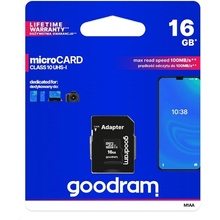 GOODRAM microSDHC Class 10 16 GB M1AA-0160R12