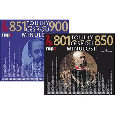 Toulky českou minulostí komplet 801-900 - Josef Veselý, Iva Valešová, Vladimír Krátký