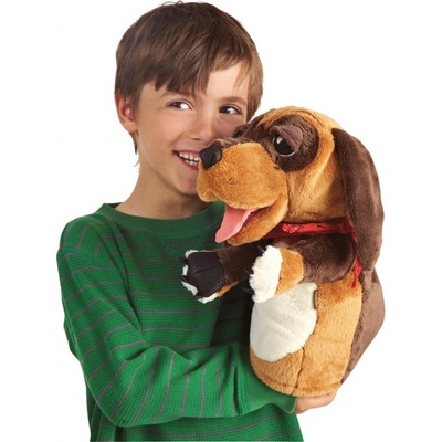 Folkmanis Maňásek pes plyšák 38 cm – Zboží Mobilmania