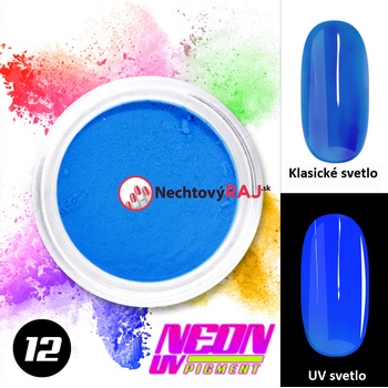 Neónový UV pigment 12