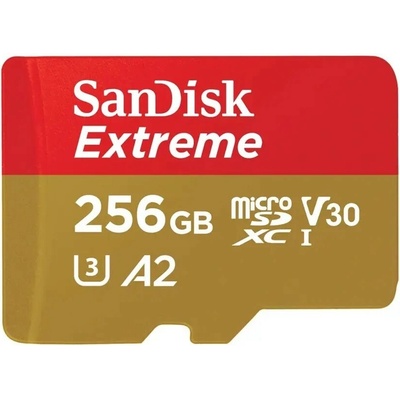 Sandisk microSDXC 256GB Extreme SDSQXAV-256G-GN6MA