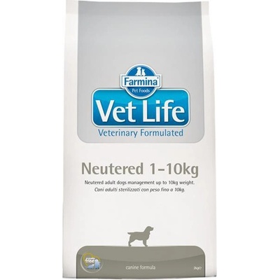 Vet Life Natural Dry Neutered 1-10 kg 2 kg