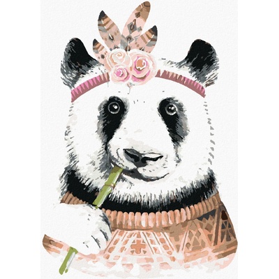 Zuty Malování podle čísel BOHO PANDA