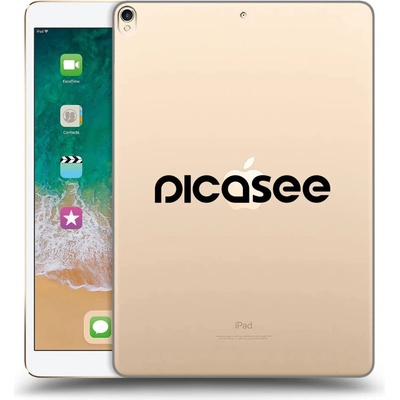 Picasee silikónový prehľadný obal pre Apple iPad Pro 10.5 2017 2. gen Picasee new logo black