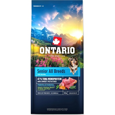 Ontario Monoprotein senior tuňákový 20 kg