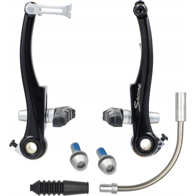 Čelisťové brzdy V-Brake iBike černé 110 mm oboustranné – Zboží Dáma