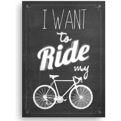 Really Nice Things Изображение My Ride, 40 x 60 cm Ride my Bike - Really Nice Things (1100731)
