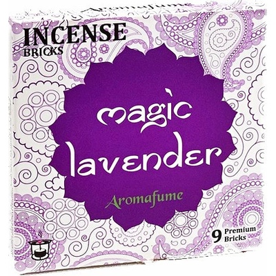 Nefertitis Vonné cihličky Aromafume Magic Lavender 40 g 9 ks