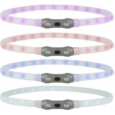 Mountain Paws Svítící obojek pro psa Rechargeable Dog Collar Light