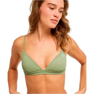 Roxy Дамско бикини горнище Roxy Women's Roxy Love Fixed Tri Bikini top - Oil Green (150-6340-0214)