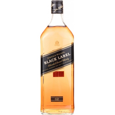 Johnnie Walker Black Label 40% 3 l (čistá fľaša)
