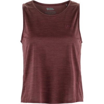 Fjällräven Дамски потник с широка презрамка Fjällräven Women's Abisko Lite Tank Tank top - Port (916-4598-0213)