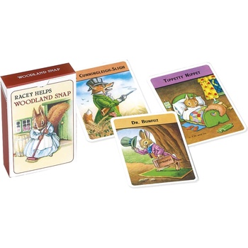 Gibsons Games Настолна игра с карти Woodland Snap - Семейна (G662)