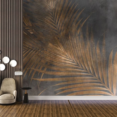 Decono Фототапет Dark Leaves