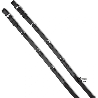 WALDHAUSEN Otěže Thiedemann s očky černá – Zboží Dáma