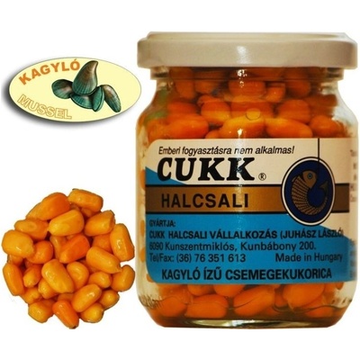 CUKK Kukurica bez nálevu 125g Mušle
