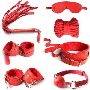 Sexsale Bdsm Комплект за ролеви игри "sexsale red moon" 7 части