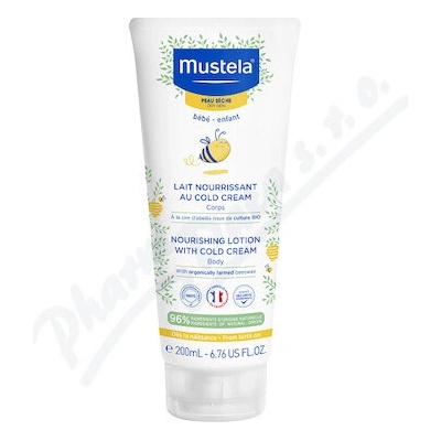 Mustela Vyživující tělové mléko 200ml