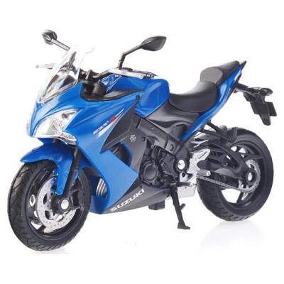 Welly Suzuki 2017 GSX-S 1000 F modrá 1:18