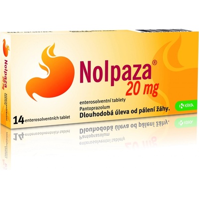 NOLPAZA POR 20MG TBL ENT 14