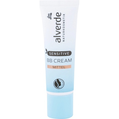 alverde naturkosmetik Sensitive BB krém střední 30 ml