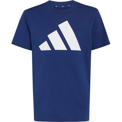 Детска тениска adidas Kid's Essentials Big Logo T-Shirt - Dark Blue / White - размер 140 (EU) (704-6483-0212)