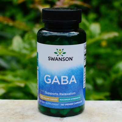 Swanson Gaba 750 mg 60 kapsúl