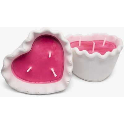 Svíčkománie3D Zamilované srdce v betonu 150 ml
