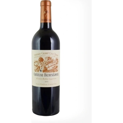 Château Beauséjour Duffau-Lagarrosse Cuvée suché červené 2014 14% 0,75 l (čistá fľaša)