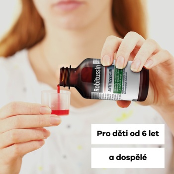 ROBITUSSIN ANTITUSSICUM NA SUCHÝ DRÁŽDIVÝ KAŠEL POR 7,5MG/5ML SIR 100ML