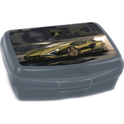Ars Una Кутия за обяд ARS UNA Lamborghini 5523 пластмаса BPA free 165x135x60 mm 52545238 (52545238)