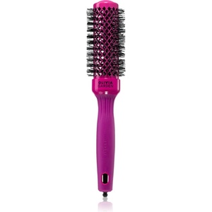 Olivia Garden Expert Shine Hot Pink четка за издухване за дълга коса 35 mm