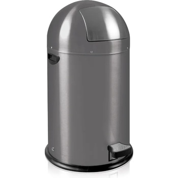 EKO-Europe Кош за отпадъци EKO KICK CAN с педал (33 л) - сив (EKO 964800 - Grey)