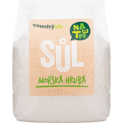 Country Life Morská Soľ hrubá 1 kg