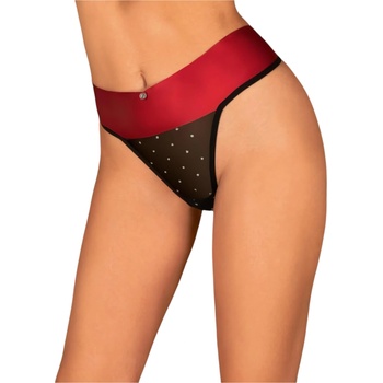 Obsessive Tienesy - прашки с панделка (червени) - L/XL