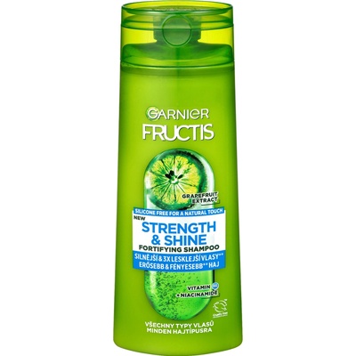 Garnier Fructis Strength & Shine Fortifying Shampoo šampon pro posílení a lesk vlasů woman 400 ml